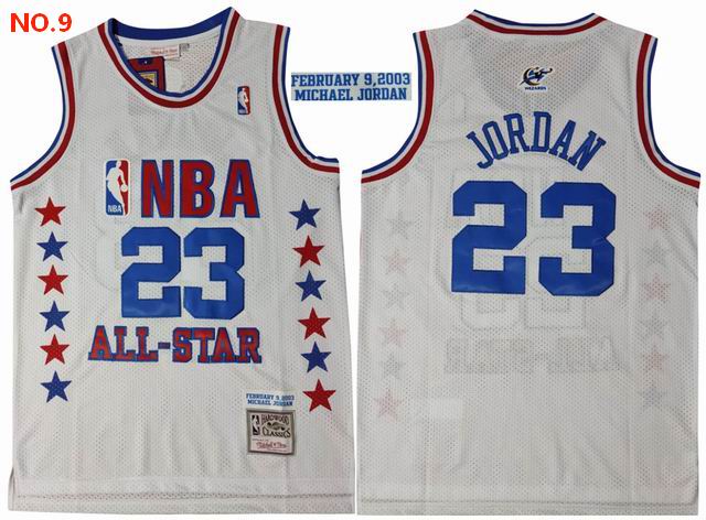 Michael Jordan 23 Basketball Jersey NO.9;